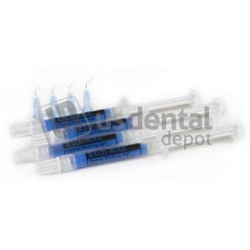 PULPDENT Etch-Rite Etching Gel 24pk . 38% Phosphoric Acid, Bulk Kit: 24pk Syringe  - 1.2 ml - #ET-24