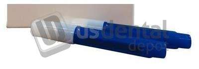 PULPDENT -TempCanal Needle Root Canal Pressure Syringe System - 22ga BLUEpkg. Of 12 Sterile- One Size #PSN-22