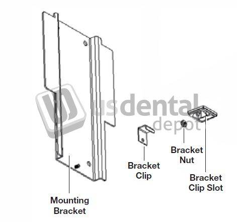 WHIP MIX VPM2 Vacuum Mixer Wall Bracket #29342