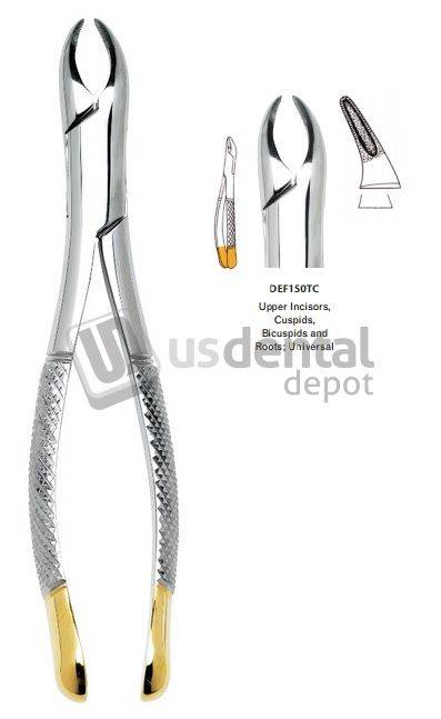 MILTEX - Miltex #150 Upper Incisors, Cuspids, Bicuspids, and Root Tungsten Carbide - #DEF150TC