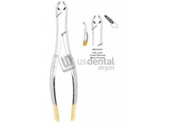 MILTEX - #151S Carbide Jaw Extracting Forceps Tungsten Carbide Pedodontic - Carbide Jaw - Pedo - #DEF151STC