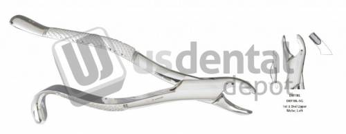 MILTEX - #18L Extracting Forceps each - Upper Molars - Standard - Upper Molars - #DEF18L