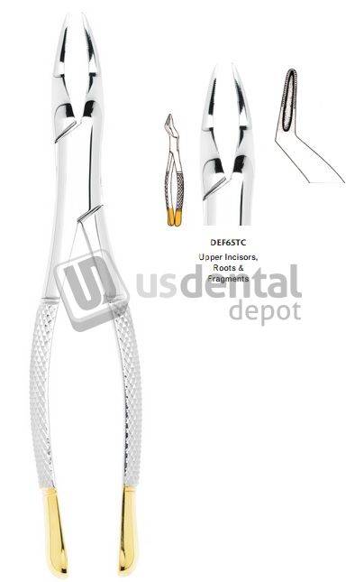 MILTEX - Miltex #65TC Extracting Forceps with Serrated Carbide Beaks - #DEF65TC