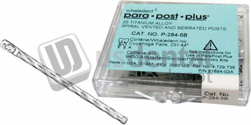 ParaPost Plus Endodontic® System 25 Stainless Steel Posts (.036 / 0.90Mm) BROWN - #P2443B (  endopost ) 