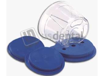 BEGO Kombi Duplicating Flask for partial denture technique - #52090 - Kombi duplicating flask with wedge top- base and 2 base formers (2 sizes). #52090
