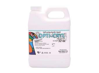 OPTI-CRYL Self Curing Monomer Only 1 Gallon ( 4 x 32oz )     New Stetic