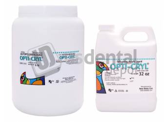 OPTI-CRYL Self Curing Acrylic  Resin 5Lb/2.5Kg Shade: Original + 1Quartz monomer