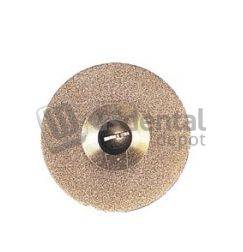 KEYSTONE Sep Flex Fine Diamond Disc, (.006) 0.15mm   x 22mm dia. Single Sided, Each. Ti-Coated - #1290780