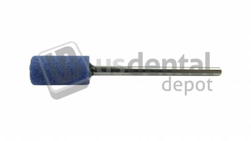 BESQUAL B010 BLUE Mounted Points Barrel Medium C-6 x 10pk - for porcelain and porcelain alloys- # AB382