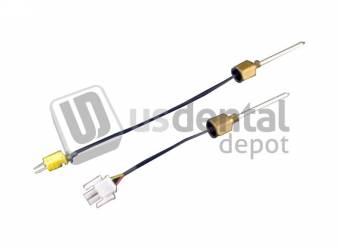 WHIP MIX Thermocouple assembly for Whipmix Pro 100 and 200 series furnaces choose color green yellow or white .  #96184