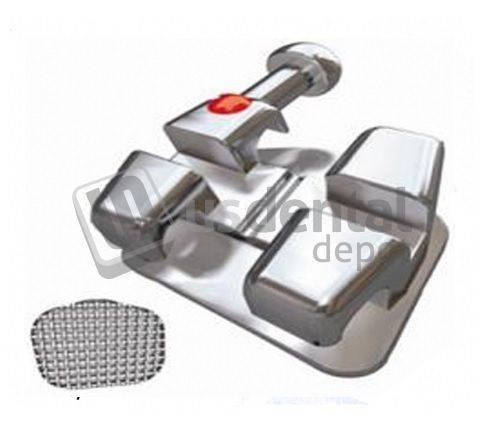 ECCO - RUBY Edgewise .022 Mini 345 w/hook - 5 to 5 upper & lower - 20pk - Orthodontic Brackets set -