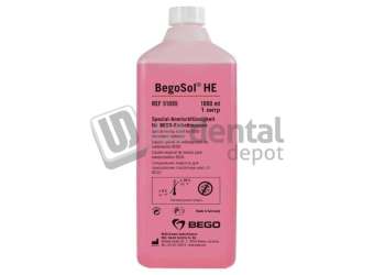 BEGO Begosol HE Mixing Liquid - 1Liter #51095