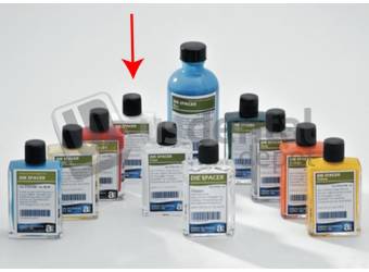 ADS Die Spacer Refill Without Brush Cap - WHITE 1qt Creating the exact spacing before wax up is essential - Produce controlled relief of dies and consistent film thickness - Die spacer provides excellent uniform seating of the restorations - Heat Resistant - Lies fast - Easy on your eyes - One even coat providess approximately 12 microns relief - Dries in minutes