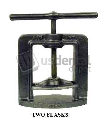 #38B HANDLER Big Boy Press #38B Heavy Duty Two Flask Press manufactured of malleable/ductile - #38B