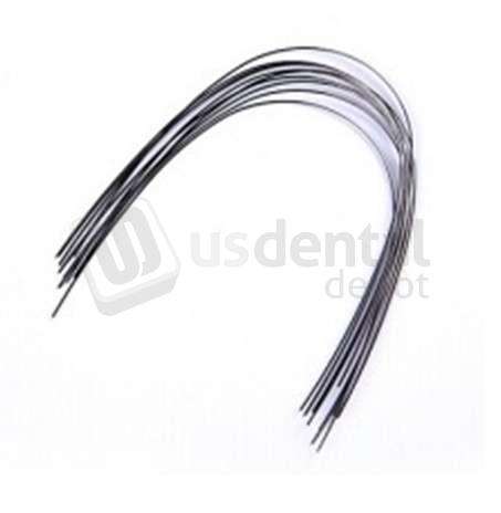 Archwire Niti Ovoid Shape Round Wire  .012 Lower  -10pks 