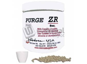 PURGE-ALL ZR - Decontaminator For Zirconia Sinterization Furnace with Ceramic Crucible - #126539