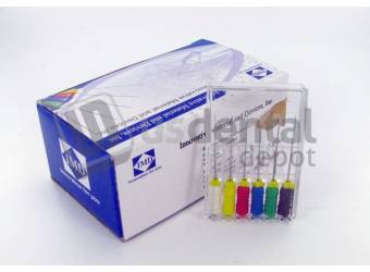 ECCO - Endo NiTi Reamers File 25mm # 15-40 - 6pk -