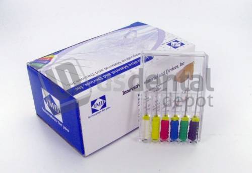 ECCO - Endo NiTi Reamers File 25mm # 15-40 - 6pk -