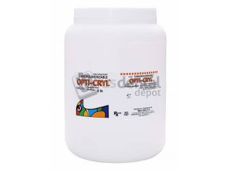 OPTI-CRYL Heat Curing Acrylic Resin 5Lb/2.5kg Shade: Original Powder Only