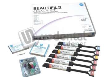 SHOFU Beautifil II-3 Color Syringe Set 30 tips - # 1778