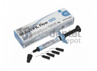 SHOFU Beautifil Flow High Flow F10 2.2gr A1 - 9 #1461 light cure composite syringe