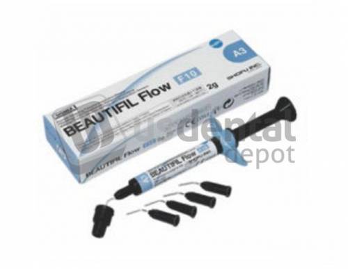 SHOFU Beautifil Flow High Flow F10 2.2gr A1 - 9 #1461 light cure composite syringe