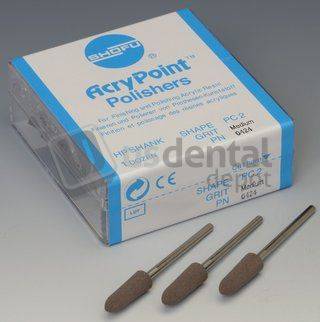 SHOFU Acrypoint Polisher - Coarse - Dark Grey - PC2-12pk - #0423