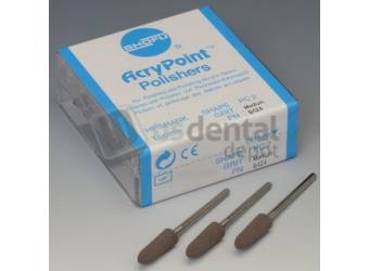 SHOFU Acrypoint Polisher - Medium - BROWN - BP1 - 6pk - #0427