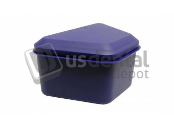 KEYSTONE Denture Storage Boxes PURPLE 1.75in deep- 1pk ( from bulk ) - .
