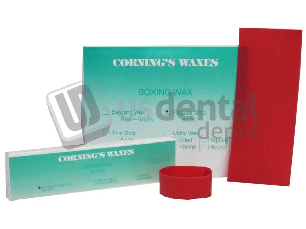 STRIP WAX BOXING 5LB REGGA | CORNING # 54 | US Dental Depot