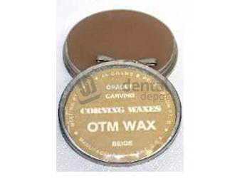 CORNING- Corning - Carving Wax Opaceous BEIGE 45gm in a can ( mfg # 260 ) 