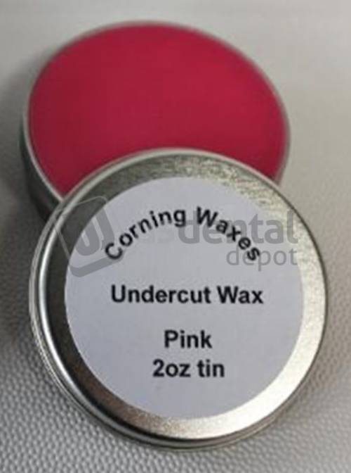 CORNING Undercut Wax PINK 45gr tin ( mfg #293P )