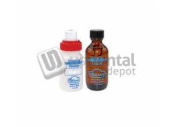 DURALAY- #2504 Shade 62 Standard Package kit 2oz Tooth color resin acrylic Contains 2oz Powder & Liquid and Dropper
