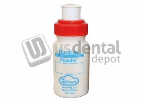 DURALAY - Tooth color self cure acrylic - Powder Only 2oz Shade 65 ( mfg #2505-65 )