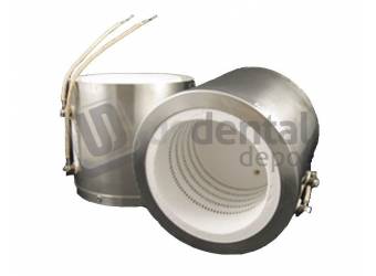 JELRUS - Muffle-for Jelrus Alpha Plus 110/220volt or 110vol t - ( when ordeRED 220 volts- may have 2 weeks delivery time