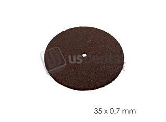 BESQUAL Cut-Off Wheel 35mm x 0.7mm ( 1.5in x 0.25in ) - 100pk - Non contaminating aluminum oxide ( AlO2 ) ( discs  disco de corte desvaste ) (ex BESQUAL 100581 ) 25000 RPM- ( K1900300 ) #107-3507