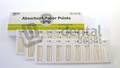 META Absorbent Paper Points Cell Pack #30- 200pk #1201-030