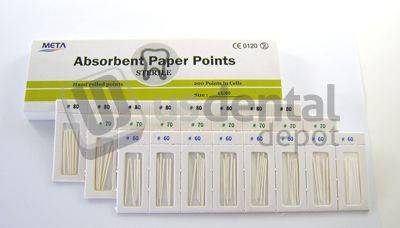 META Absorbent Paper Points Cell Pack #C COARSE  200pk #RR-107660