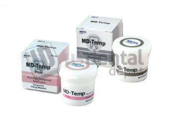 Dental Cavity Temporary Filling Material 40 G Paste #44030 White Self Cure  
