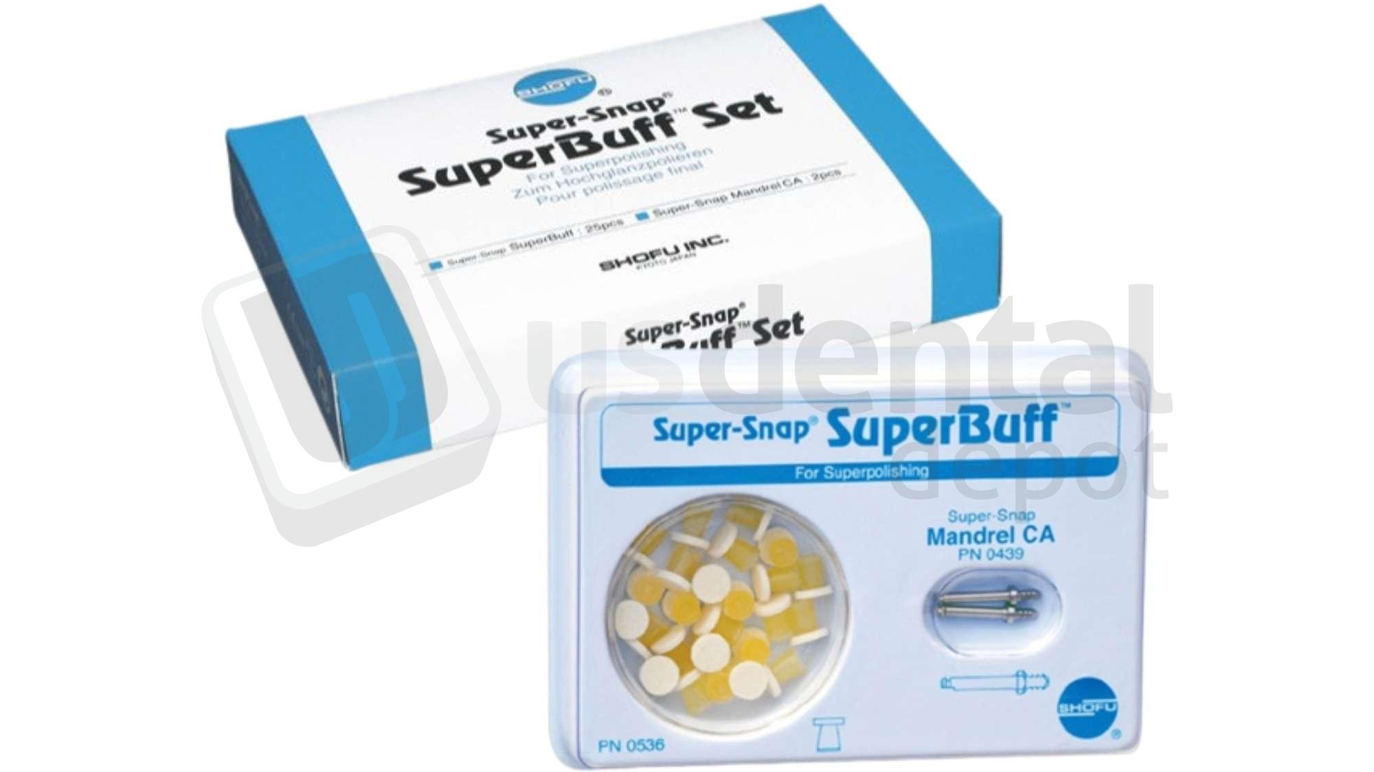 SUPER SNAP SUPER BUFF KIT 25PC SHOFU 535 US Dental Depot