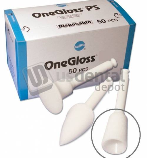 SHOFU OneGloss OneGloss Refill -  50px ., unmounted,CUPS    50px . #0181