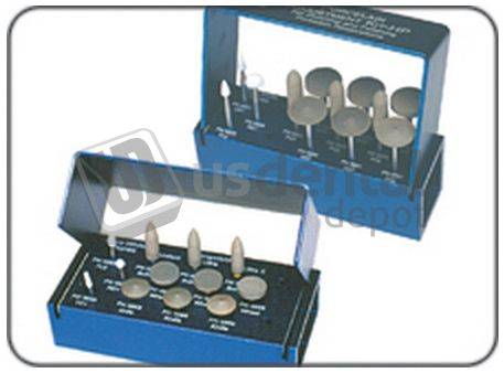 SHOFU Ca Classic Plastic Enamel adjustment Stone bur Kit - #0307