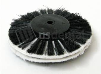 ECCO - B27 CONDENSING Brush & Muslin Buff Lathe - Each - 3in Diameter - 3 Convergent rows with 2 Muslin rows -  # BR278