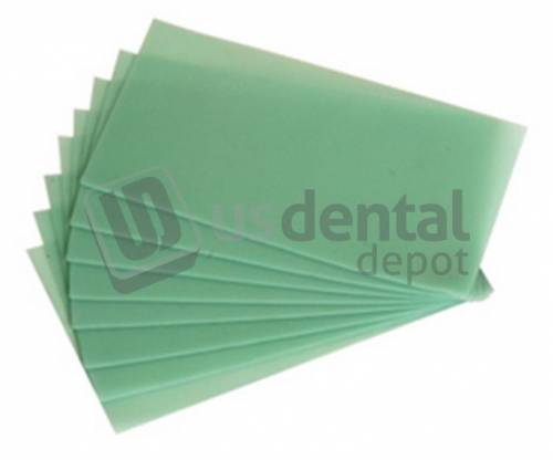 CORNING Casting Wax GREEN 22ga  - Sheet - 2.88in x 5.88in Lg Bx - 1Lb box - ( mfg #074G22 ) Singlega  - Smooth- Flexible sheets - Designing Patterns Non-Shrinking -