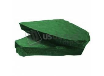 CORNING Inlay Wax SPECIAL HARD GREEN Lumbs 1lb per box ( mfg #117G )