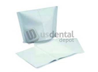 DEFEND- Headrest Paper Covers WHITE 10 in x10 in 500pk #HC-2001