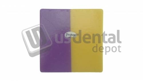 PRO-FORM  DUAL-COLOR Mouthguards Laminate Purple/YELLOW 5x5 1pk 0.160in thick  #RR-113688-1    ( Prepared from Bulk package - Will not arrivein original packaging )