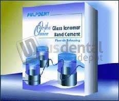 PULPDENT Ortho-Choice Band Cement Ortho-Choice Glass Ionomer Band Cement, Fluoride - #OCGI