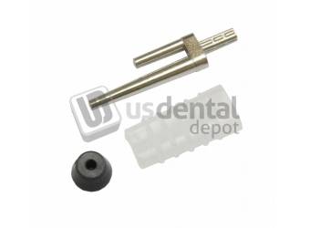 MASTER II Double Dowel Pins with Plastic Sleeves 1000pk Precise Fitting Metal Pins & Sleeves with Rubber Caps #402 #402-1000
