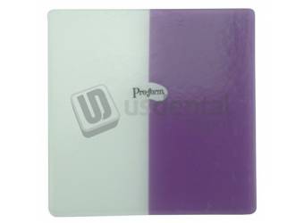 PRO-FORM  DUAL-COLOR Mouthguard Laminate - WHITE/Purple, 12/Box. 5x5in  .160in  - #9598450